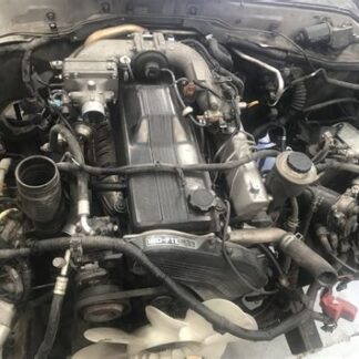 Toyota 1HD-FTE 4.2L turbo diesel engine 1HD-FTE engine for sale on pallet Toyota Land Cruiser 100 1HD-FTE diesel engine 1HD-FTE 4.2L turbo diesel engine close-up 1HD-FTE engine prepared for international shippin