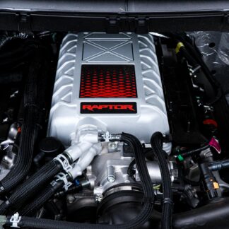 Ford Raptor R 5.2L supercharged Predator V8 engine Ford Raptor R 5.2L engine for sale USA 5.2L Predator supercharged Ford V8 crate engine Ford Raptor R Eaton TVS R2650 supercharger Ford Raptor R 760 HP crate engine Ford 5.2L supercharged V8 engine